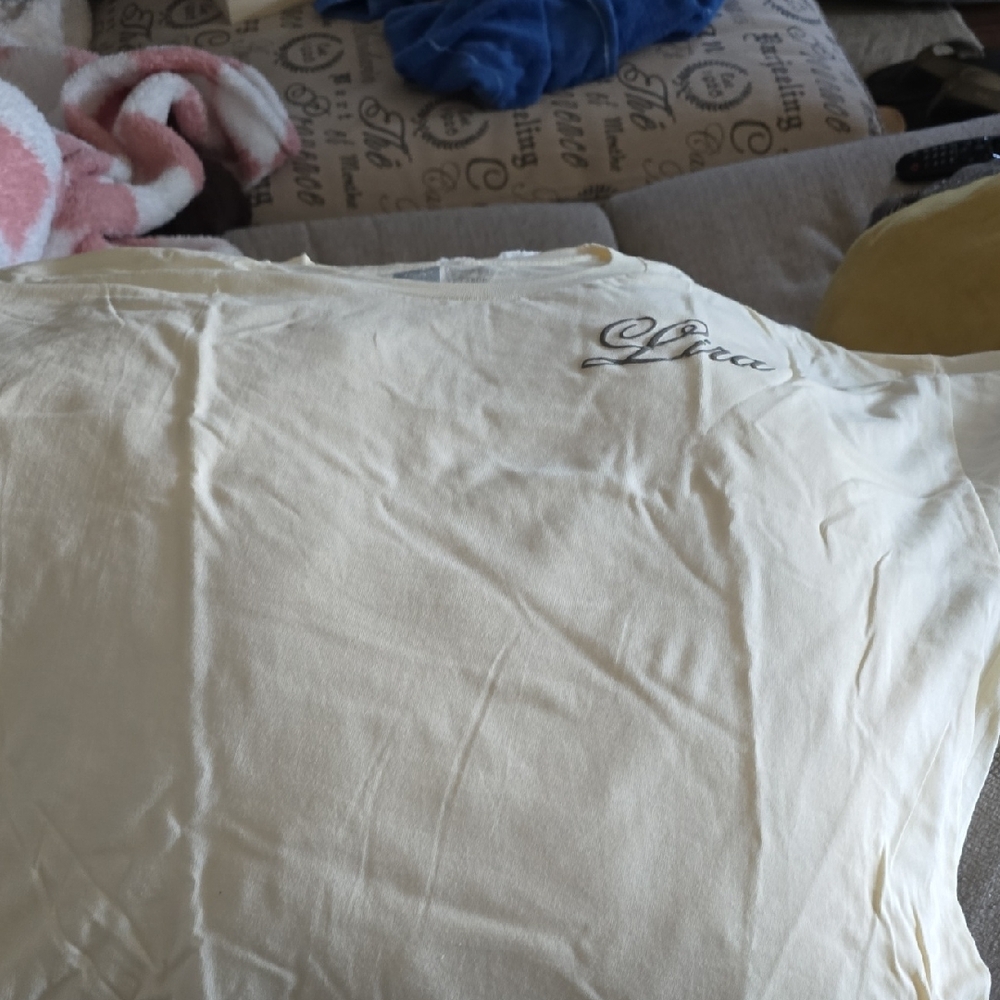 Lira Cream Short Sleeve Tee